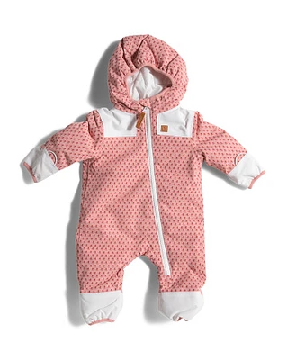 Infant Girls Mini Skier Bunting Coveralls