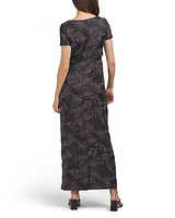 Roslyn Floral Embroidered Gown For Women