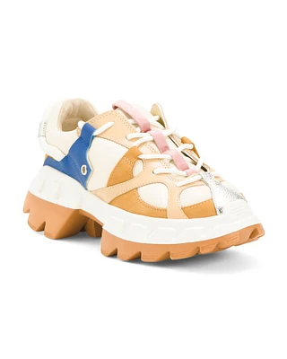 Leather Arko Mingle Sneakers For Women