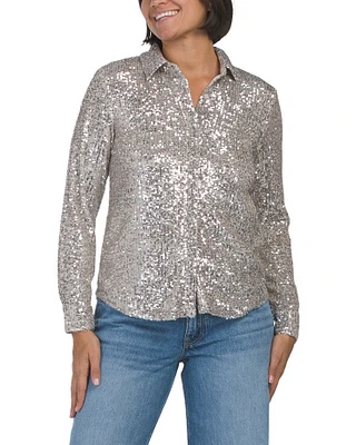 Sequin Shirt For Women