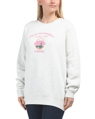 Long Sleeve Flower Market Sweatshirt