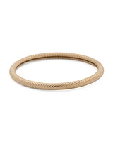 14Kt Gold Frosted Band Ring For Women