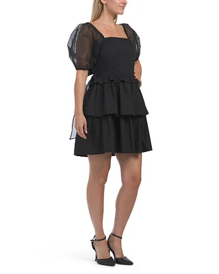 Soledad Tiered Mini Dress For Women