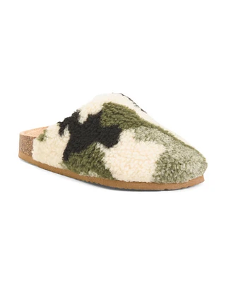 Bondy Faux Fur Slip On Flats For Women