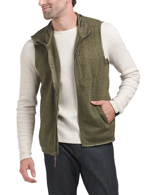 Sweater Fleece Vest For Men