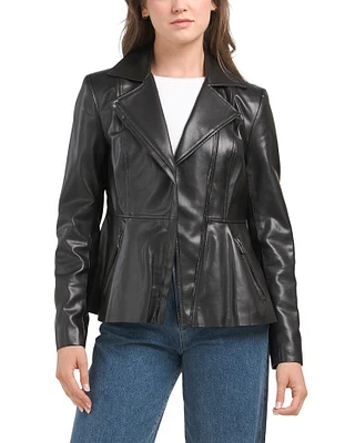 Peplum Moto Jacket