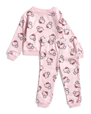 Toddler Girls 2Pc Sweater And Jogger Set