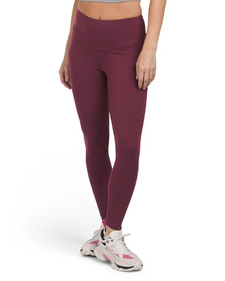 Lux High Rise Basic Ankle Leggings