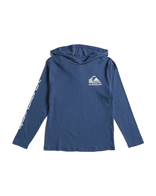 Comp Logo Hooded Long Sleeve T-Shirt For Boy