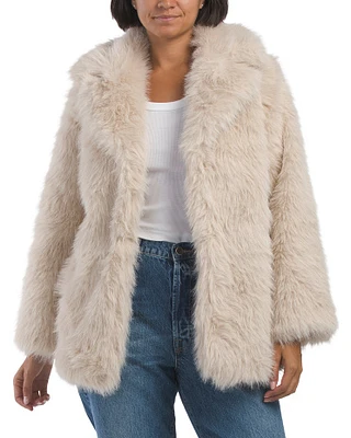 Marissa Faux Fur Coat For Women