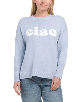 Ciao Crew Neck Sweater