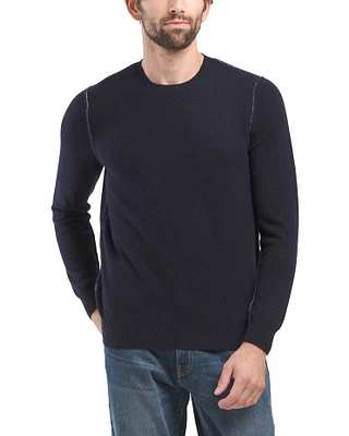 Cashmere Crew Neck Sweater For Men