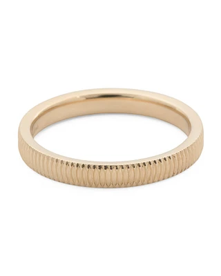 14Kt Gold Lined Band Ring For Women