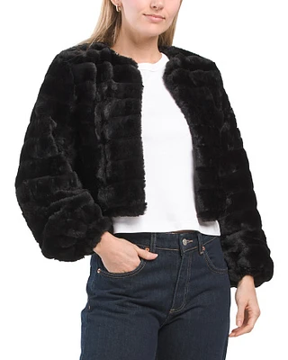 Faux Fur Jacket