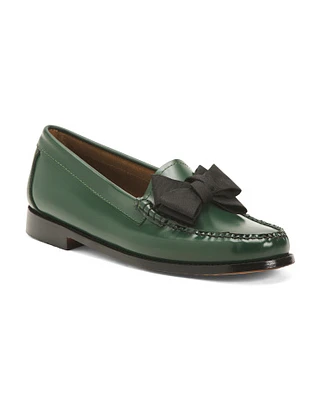 Lillian Bow Loafers For Women