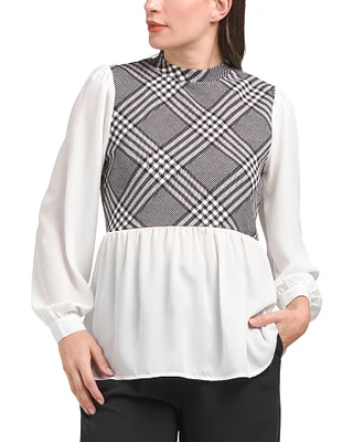 Twofer Shirt Vest For Women