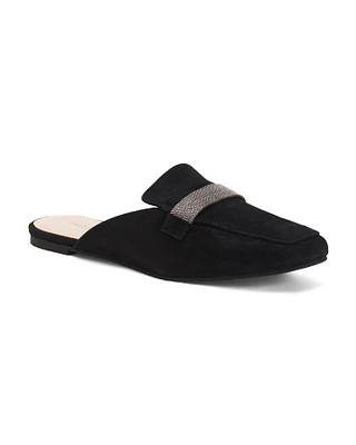 Suede Herra Flat Mules For Women