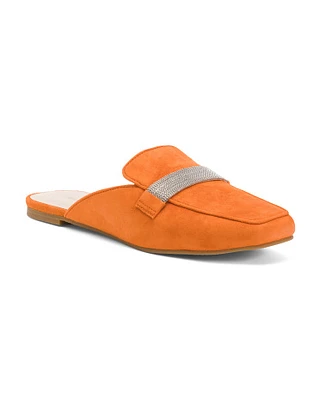 Suede Herra Flat Mules For Women