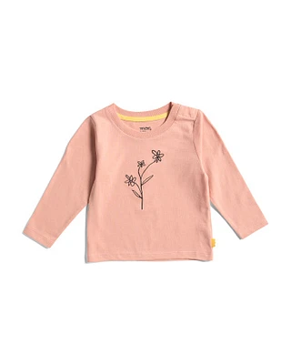 Infant Girls Flower T-Shirt