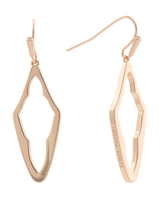 Elongated Abbie Open Frame Earrings