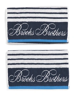 2Pk Turkish Cotton Blanket Striped Hand Towels