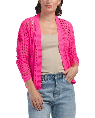 Pointelle Cardigan