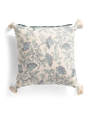 20X20 Floral Pillow