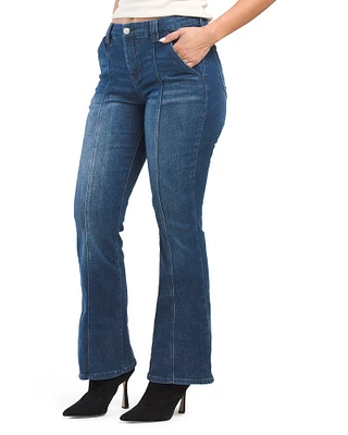 Soho High Rise Kick Flare Jeans For Women