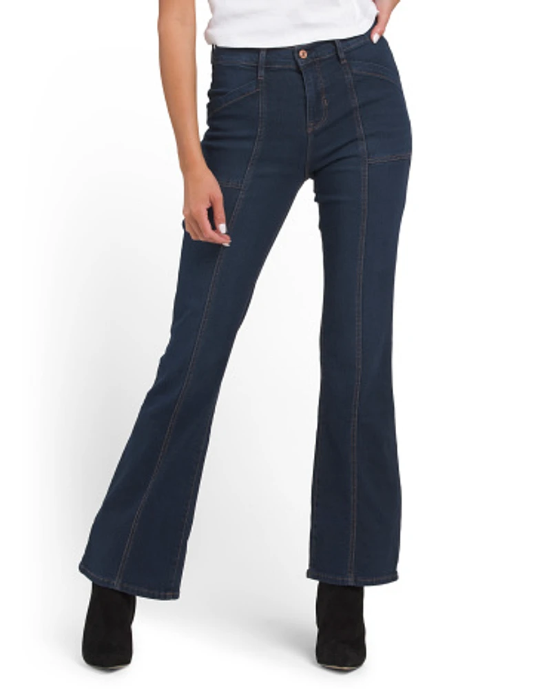 Super Soft Soho High Rise Flare Jeans For Women