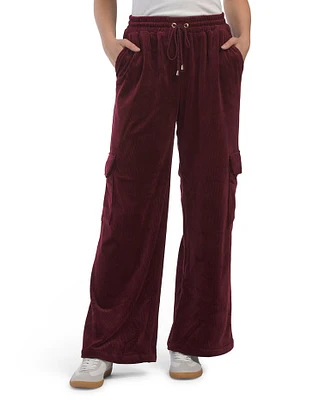 Wide Leg Corduroy Pants For Women