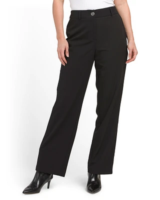 Seasonless Straight Leg Trousers For Women