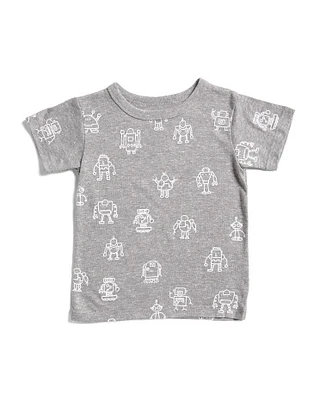 Boys Printed Jersey Short Sleeve T-Shirt