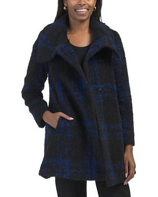 Wool Blend Short Coat