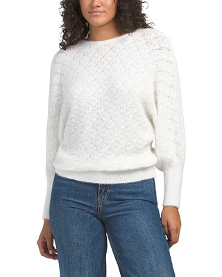 Long Puff Sleeve Sweater