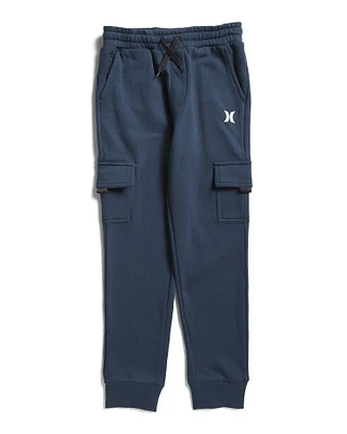 Boys Fleece Cargo Pants