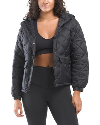 Quilted Puffer Jacket For Women