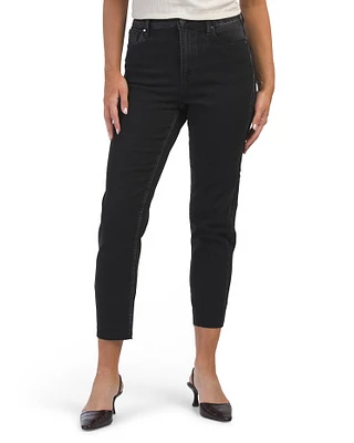 High Rise Straight Leg Jeans For Women