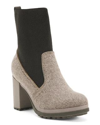 Survival Heel Booties For Women