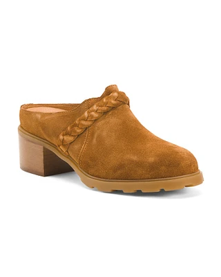 Suede West Low Heels For Women