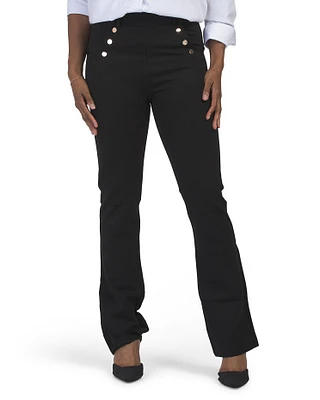 Ponte Bootcut Pants For Women