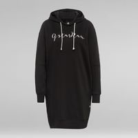 Robe Ilou Zip Hooded Sweat | Noir G-Star RAW®