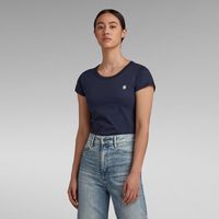 T-Shirt Eyben Slim | Bleu foncé G-Star RAW