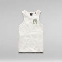 Débardeur Waffle Slim | Blanc G-Star RAW®