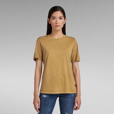 Haut Regular Fit Overdyed | Brun G-Star RAW®