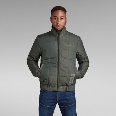 Veste Meefic Square Quilted | Vert G-Star RAW®