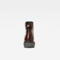 Bottines Roofer IV Mid Leather | Rouge G-Star RAW®