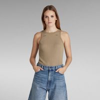 Débardeur Engineered Rib | Beige G-Star RAW®