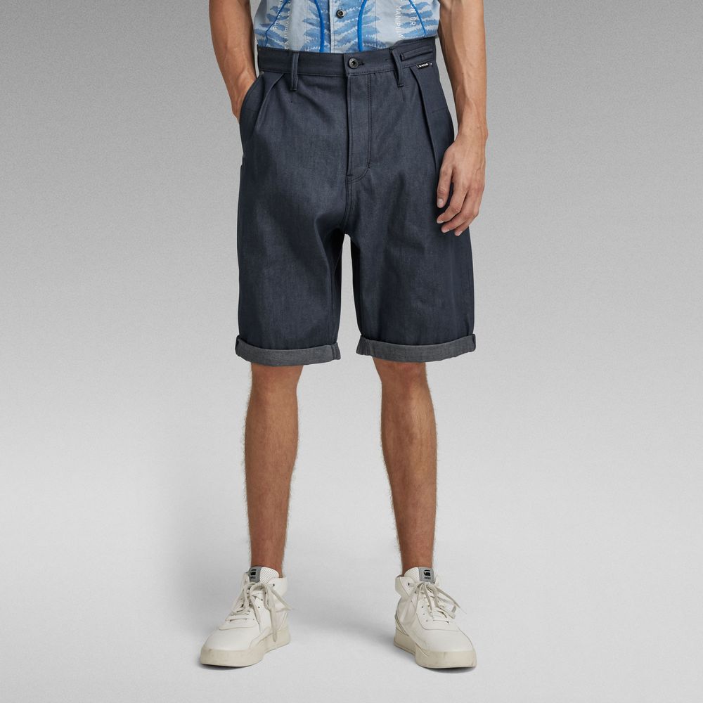 Short Worker Chino Relaxed | Bleu foncé G-Star RAW®