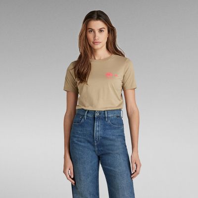 Haut Mysid Long Slim | Beige G-Star RAW®