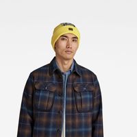 Bonnet Effo Long Label Artwork | Jaune | G-Star RAW®